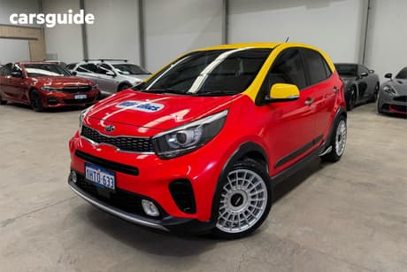 Yellow 2019 Kia Picanto Hatchback X-Line