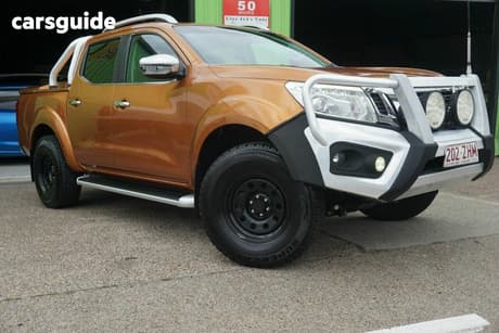Gold 2017 Nissan Navara Dual Cab Utility St-X (4X4)