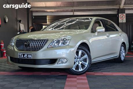 Gold 2009 Toyota Crown Sedan MAJESTA G TYPE F PACKAGE 4DR SEDAN 8SP AUTO 4.6I