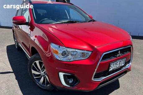 Red 2014 Mitsubishi ASX Wagon (2Wd)