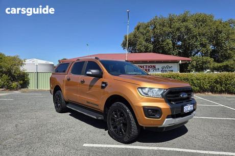 Orange 2018 Ford Ranger Dual Cab Pick-up Wildtrak 3.2 (4X4)