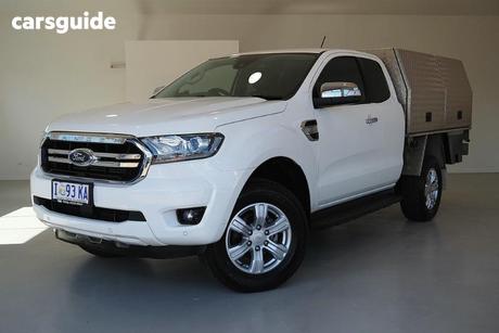 White 2019 Ford Ranger Super Cab Utility Xlt 3.2 (4X4)