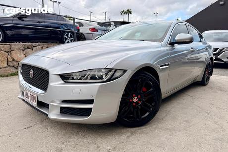 Silver 2015 Jaguar XE Sedan 20D R-Sport