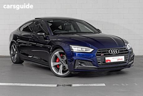 Blue 2018 Audi S5 Sportback 3.0 Tfsi Tiptronic