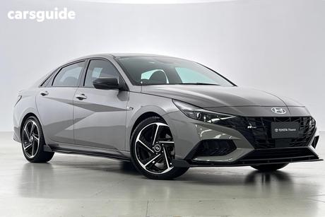 Grey 2022 Hyundai I30 Sedan N Line Premium