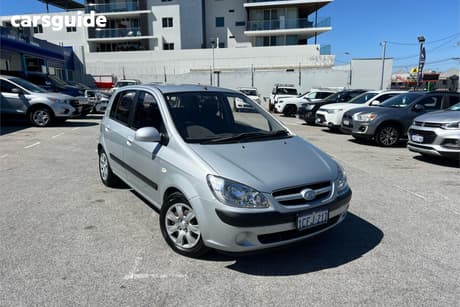 Silver 2006 Hyundai Getz Hatchback 1.6