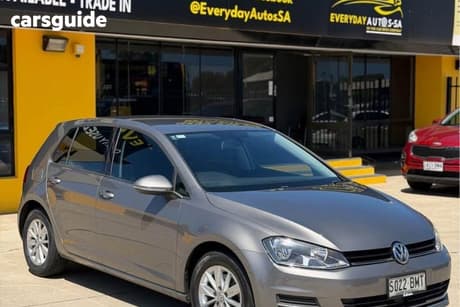 Grey 2016 Volkswagen Golf Hatch 92 TSI TRENDLINE AU MY16