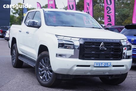 White 2025 Mitsubishi Triton Double Cab Pick Up Gls (4X4)