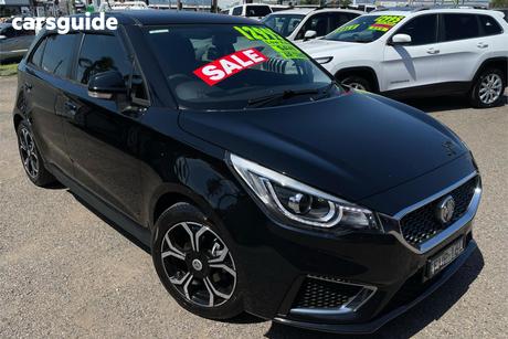 Black 2022 MG MG3 Hatchback Excite (With Navigation)