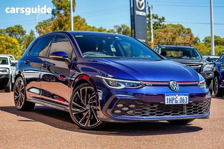 Blue 2022 Volkswagen Golf Hatchback Gti