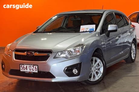 Silver 2014 Subaru Impreza Hatchback 2.0I-L (Awd)