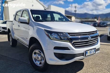 White 2018 Holden Colorado Crew Cab Pickup Ls (4X2)