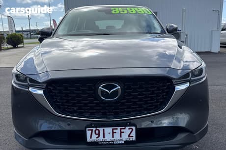 Grey 2022 Mazda CX-5 Wagon Touring (Awd)