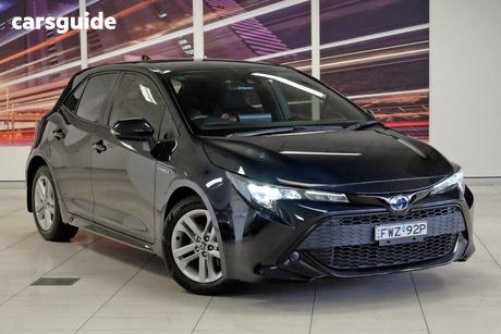 Blue 2022 Toyota Corolla Hatchback Ascent Sport Hybrid