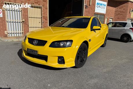 Yellow 2011 Holden Commodore Utility Ss