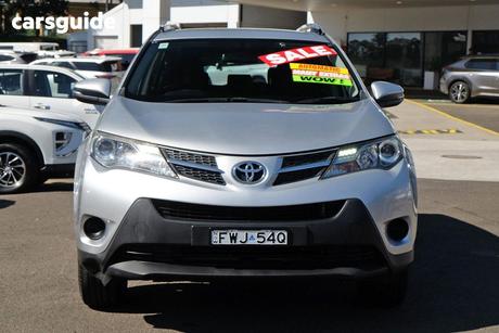 Silver 2015 Toyota RAV4 Wagon Gx (2Wd)