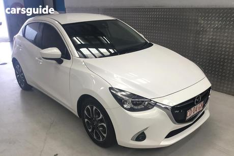White 2017 Mazda 2 Hatchback Genki