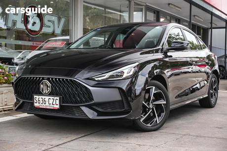 Black 2023 MG MG5 Sedan Essence