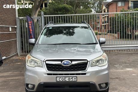 Silver 2013 Subaru Forester Wagon 2.5I-S