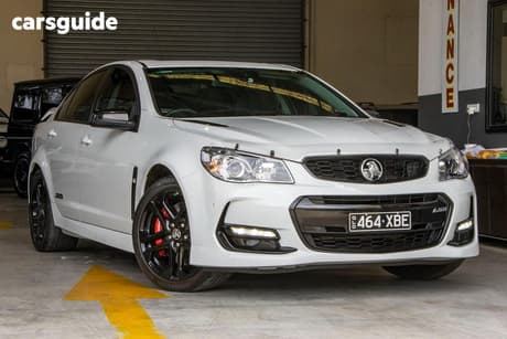 White 2017 Holden Commodore Sedan Ss-V Redline
