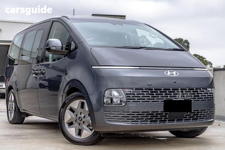 Grey 2023 Hyundai Staria Wagon Highlander