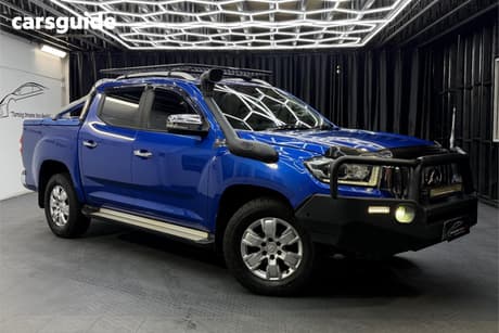 Blue 2017 LDV T60 Double Cab Utility Luxe (4X4)