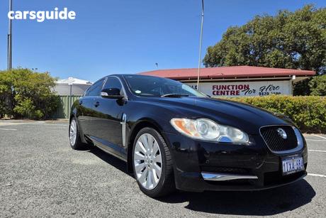 Black 2008 Jaguar XF Sedan 3.0 V6 Luxury