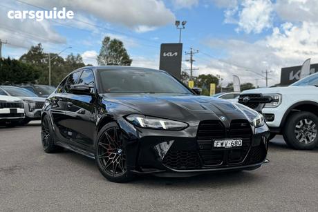 Black 2025 BMW M3 Sedan Competition M Xdrive