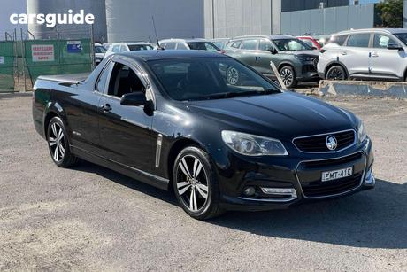 Black 2015 Holden UTE Utility Sv6 Storm