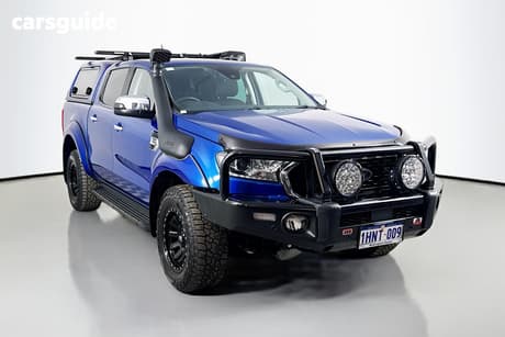 Blue 2021 Ford Ranger Double Cab Pick Up Xlt 2.0 (4X4)