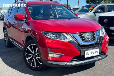 Red 2019 Nissan X-Trail Wagon Ti (4Wd)
