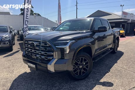 Grey 2025 Toyota Tundra Dual Cab Pick-up Platinum