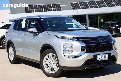 Silver 2022 Mitsubishi Outlander Wagon Es 5 Seat (Awd)