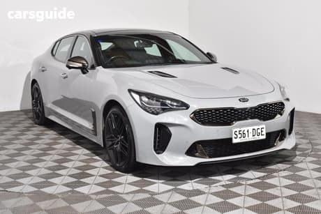 Grey 2021 Kia Stinger Sedan Gt (Black Leather)