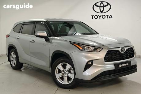 Silver 2025 Toyota Kluger Wagon Gx Hybrid Awd