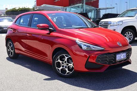 Red 2025 MG MG3 Hatchback Essence