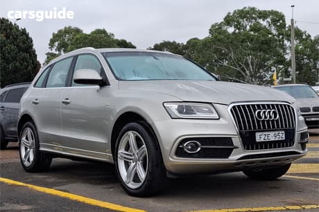 Silver 2014 Audi Q5 Wagon 3.0 Tdi Quattro