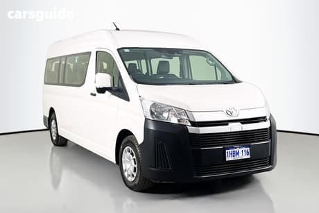 White 2020 Toyota HiAce Bus Commuter (12 Seats)