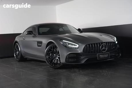Grey 2021 Mercedes-Benz AMG GT Coupe Night Edition