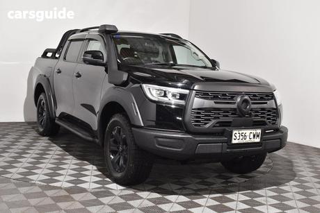 Black 2022 GWM UTE Dual Cab Utility Cannon-Xsr (4X4)