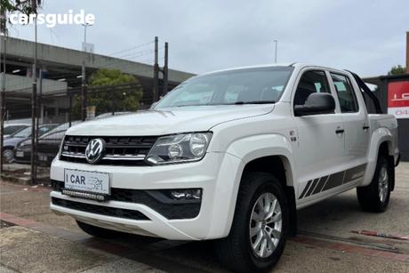 White 2018 Volkswagen Amarok Dual Cab Utility V6 Tdi 550 Core