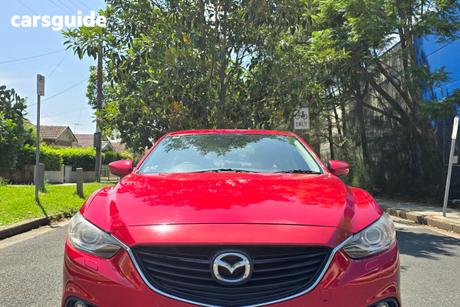 Red 2013 Mazda 6 Sedan Gt