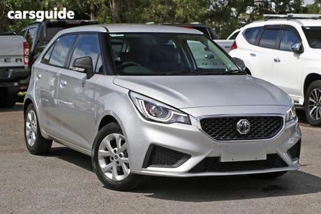 Silver 2020 MG MG3 Hatchback Core