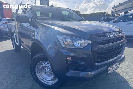 Grey 2023 Isuzu D-MAX Cab Chassis Sx (4X4)