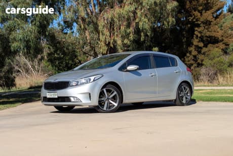 Silver 2017 Kia Cerato Hatchback Sport