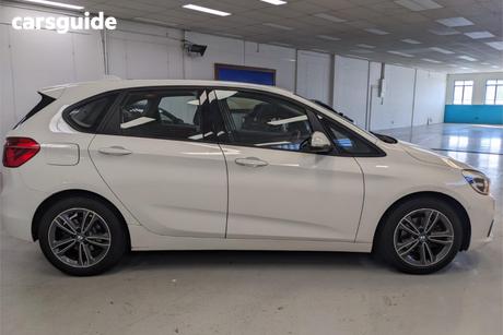 White 2015 BMW 218D Wagon Active Tourer Sport Line