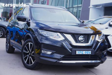 Black 2021 Nissan X-Trail Wagon Ti (4Wd)