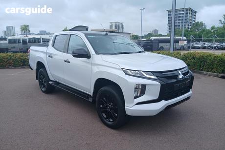 White 2021 Mitsubishi Triton Double Cab Pick Up Gsr (4X4)