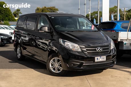 Black 2022 LDV G10 Van Lift Door