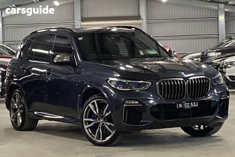 Grey 2020 BMW X5 Wagon M50I